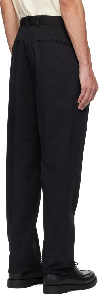 Wacko Maria Black Pleated Trousers 3