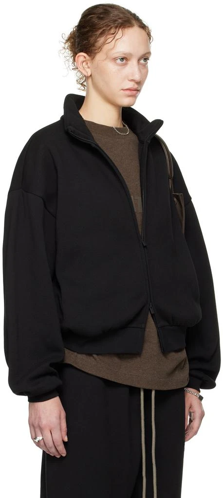 Essentials Black Zip Jacket 2