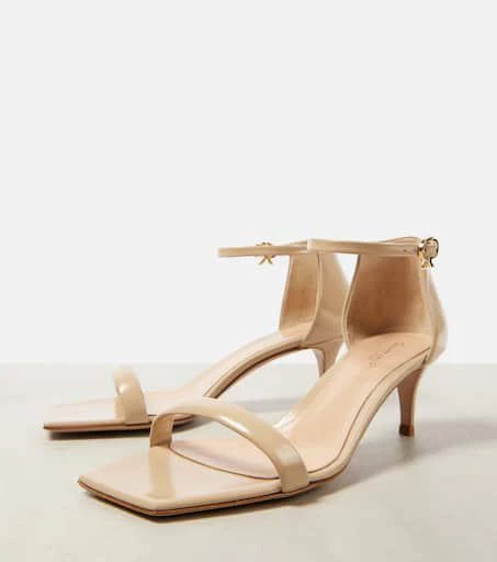 Gianvito Rossi Pat 55 leather sandals 5