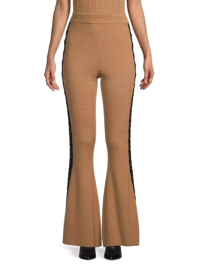 Victor Glemaud Wool Flared Leg Pants 3