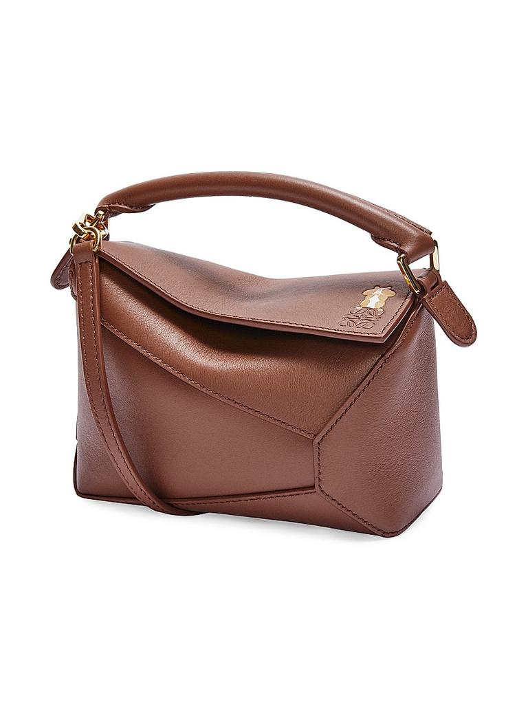 Loewe Suna Fujita x LOEWE Puzzle Edge Mini Leather Bag - Tote Bags