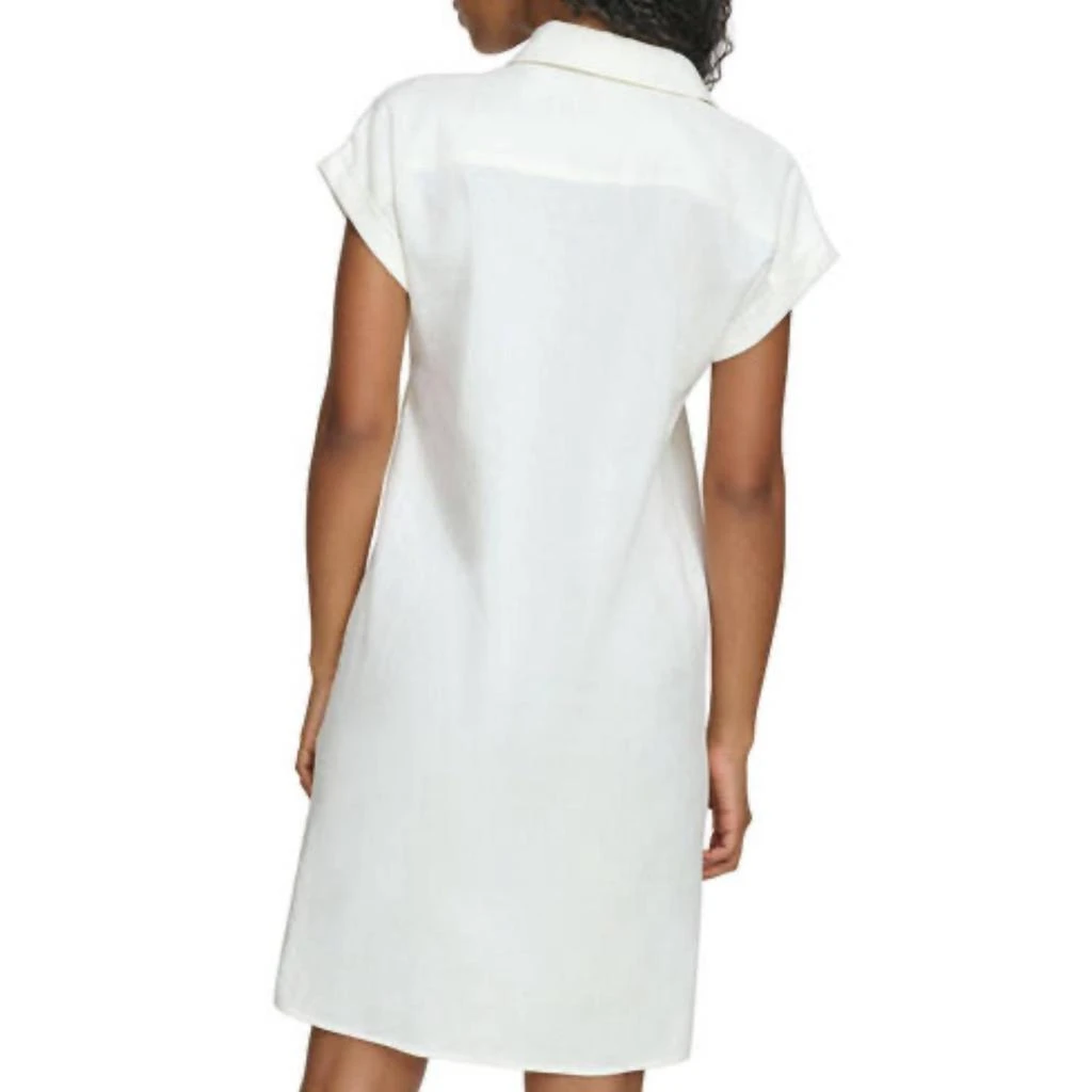 Women Linen Blend Button Front Midi Shirt Dress In Off White Cream On Sale Now with Up to 54% Off | Discover Exclusive Deals & Savings at BeyondStyle Authentic Calvin Women Linen Blend Button Front Midi Shirt Dress In Off White Cream On Sale Now with Up to 54% Off | Discover Exclusive Deals & Savings at BeyondStyle Authentic Calvin