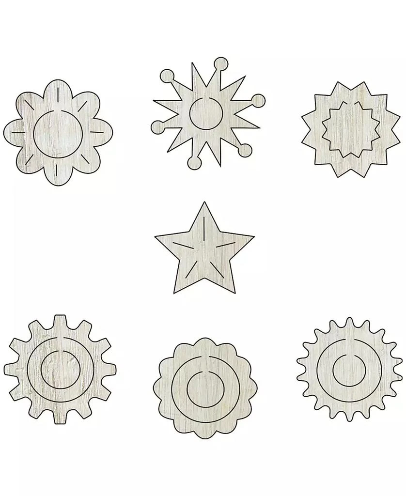AreYouGame Wooden Jigsaw Puzzle Circles, 309 Pieces 7