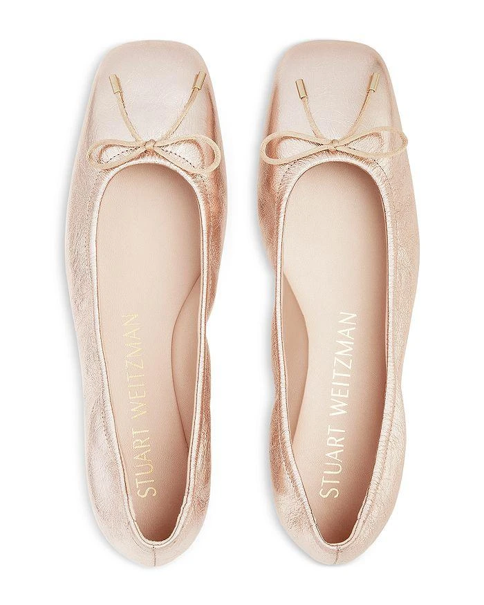 Stuart Weitzman Women's Bardot Bow Ballet Flats 2