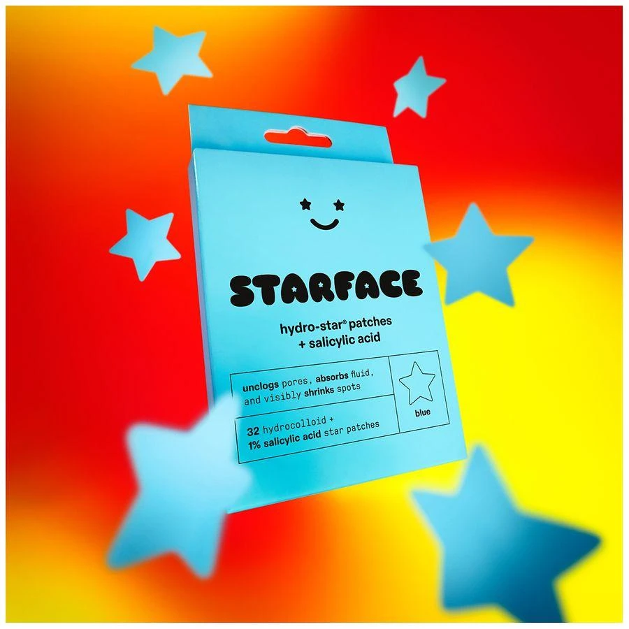 Starface Hydro-Star + Salicylic Acid Star Patches 4