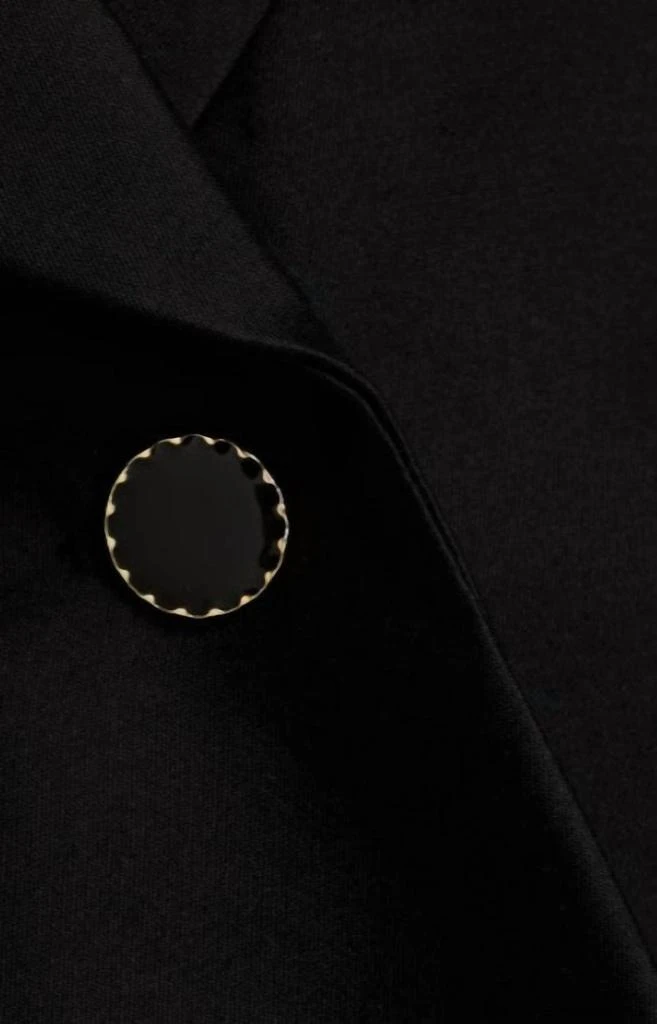 Zimmermann Women
s Long Sleeves Wool And Silk Blazer In Black 2