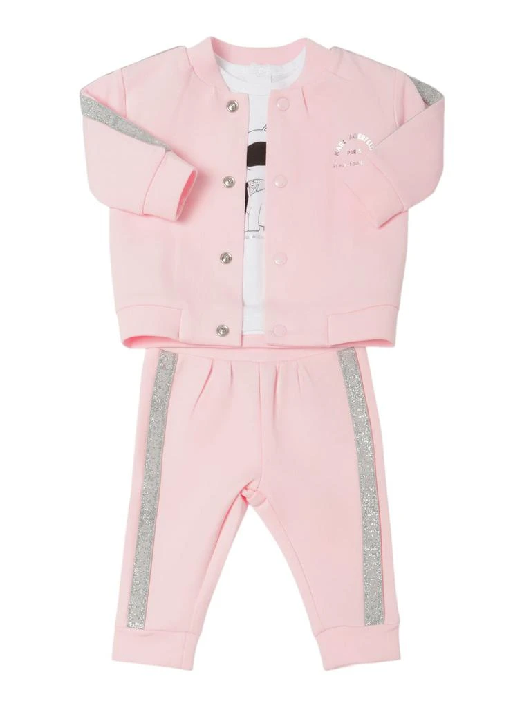Karl Lagerfeld Paris Cotton T-shirt, Sweatshirt & Pants 1