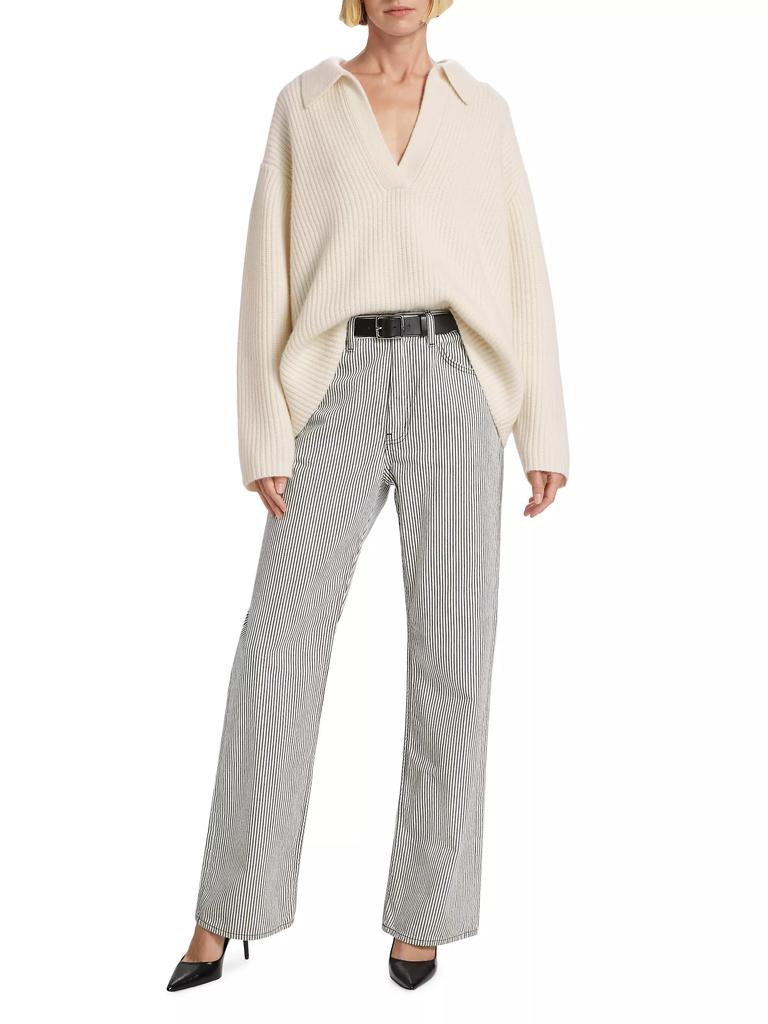 Nili Lotan Tova Ribbed Cashmere Sweater