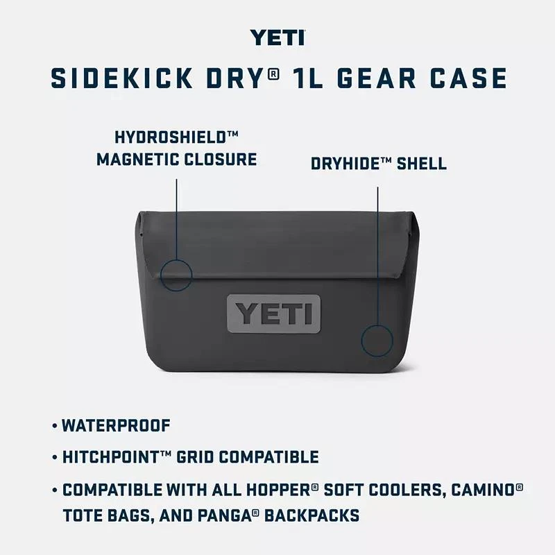 YETI YETI Sidekick Dry 1L Gear Case 9