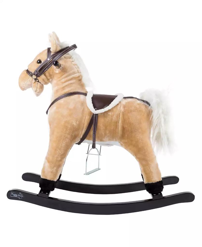 Trademark Global Happy Trails Rocking Horse Plush Animal