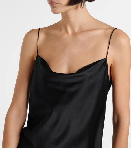Dorothee Schumacher Sense Of Shine draped silk-blend slip dress 4