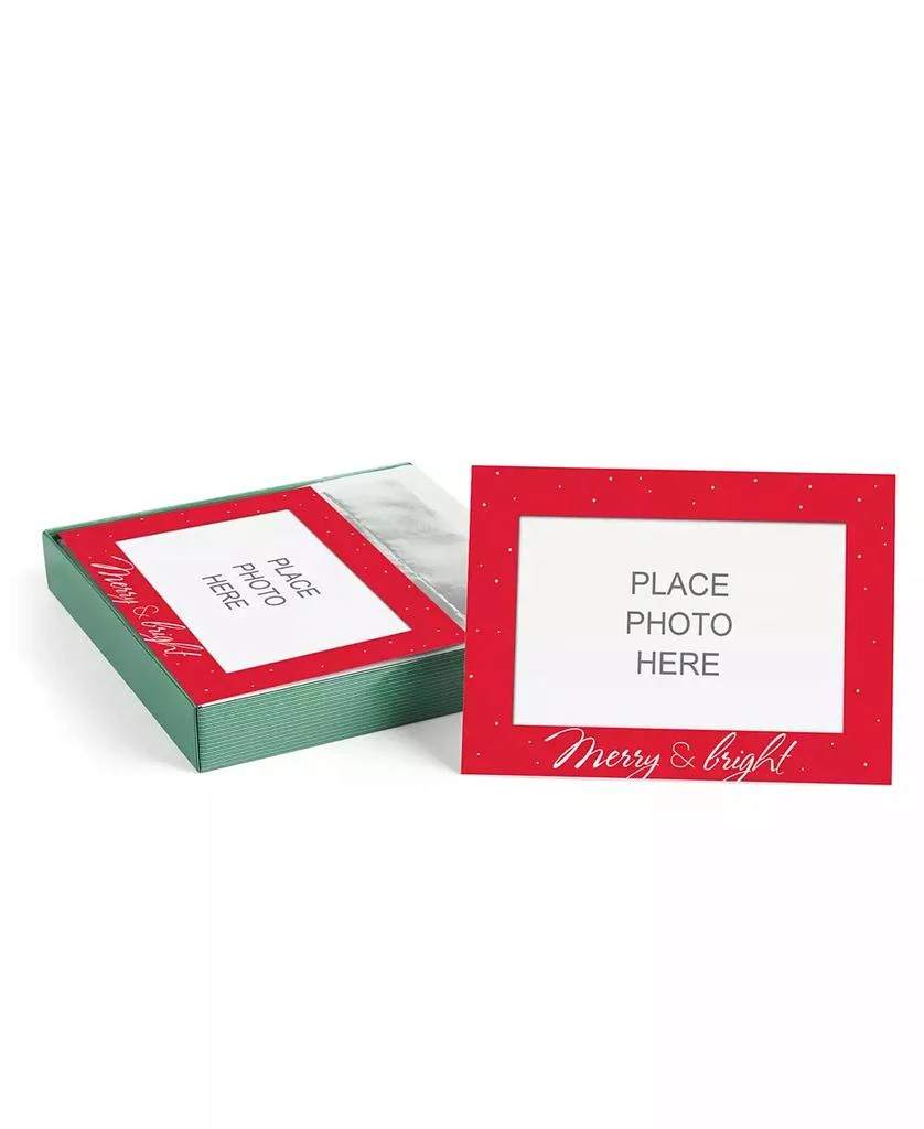 Masterpiece Studios Merry Bright Photo Holder Holiday Boxed Cards 2