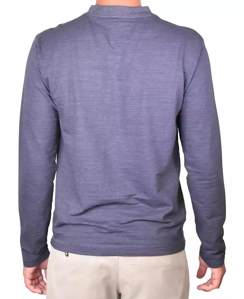 Vintage 1946 Vintage 1943 Men's Burn Out Slub Henley Shirt 2