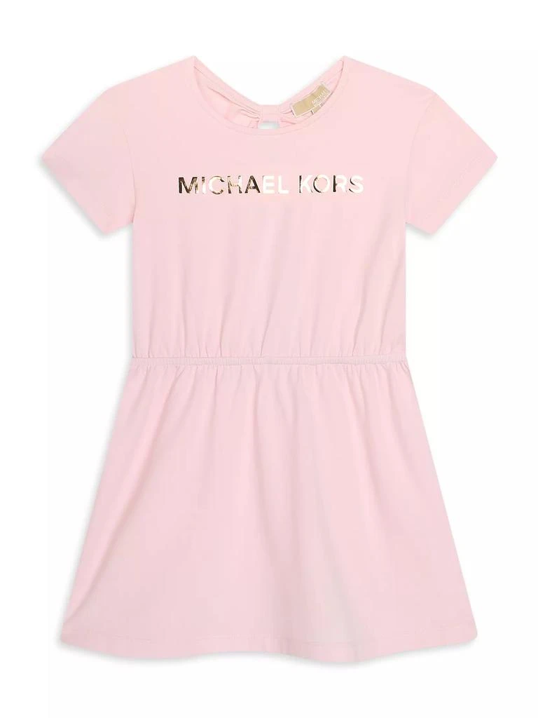 Michael Kors Little Girl's Logo Short-Sleeve Dress 1