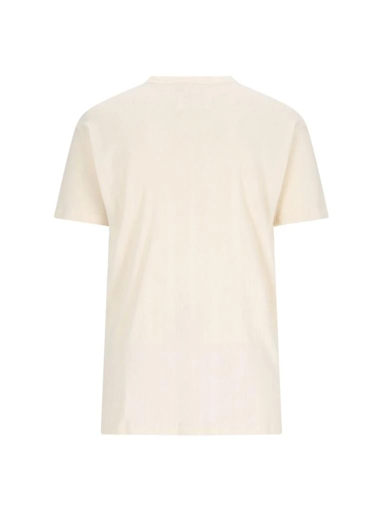 MAISON MARGIELA Maison Margiela Crewneck Ribbed T-Shirt 2