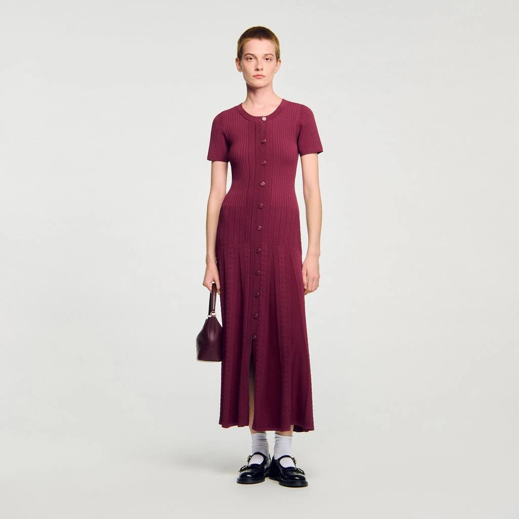 Sandro Knit maxi dress 1