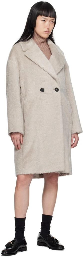 Max Mara Taupe Nerine Coat 4