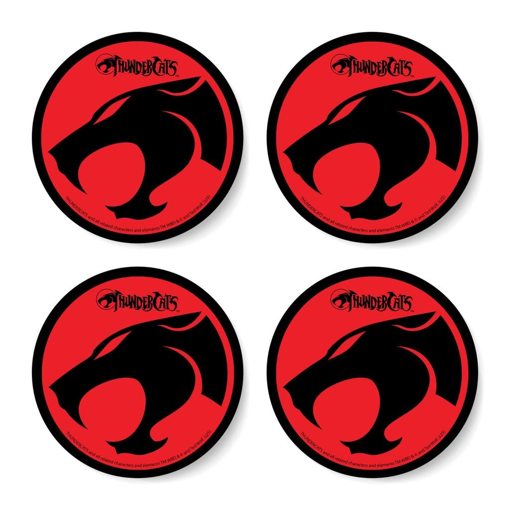 Thundercats Thundercats Emblem Round Coaster Set