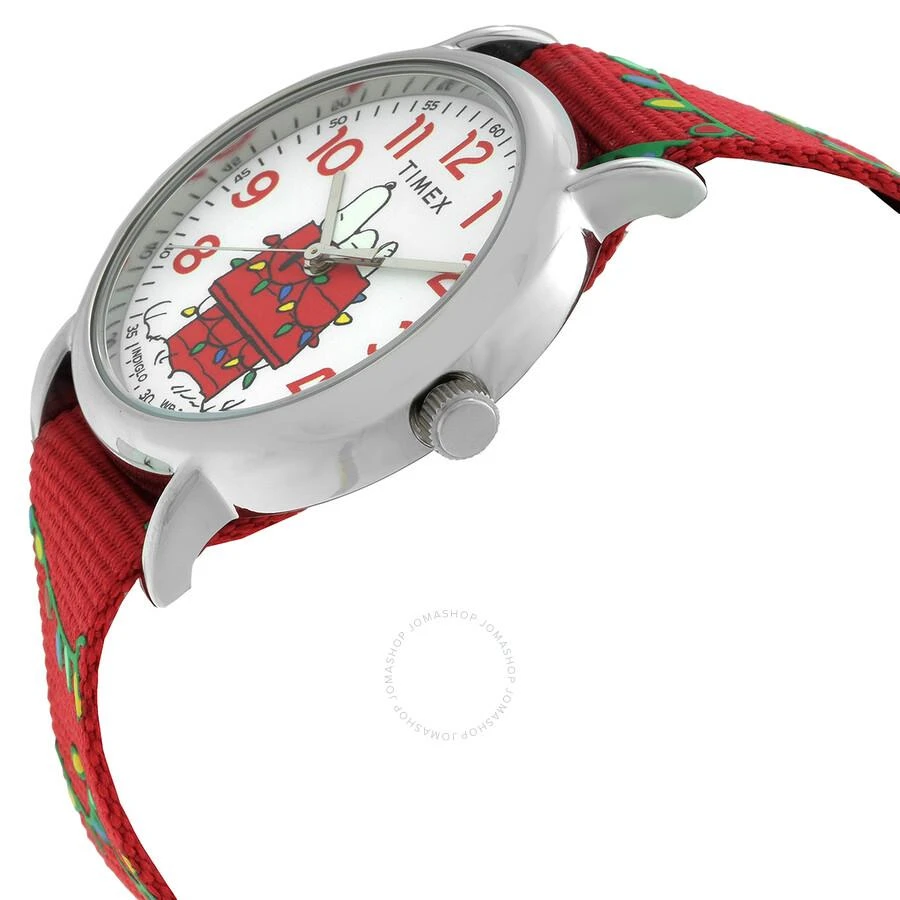 Timex X Peanuts Weekender Quartz White Dial Ladies Watch TW2W80800JT 2