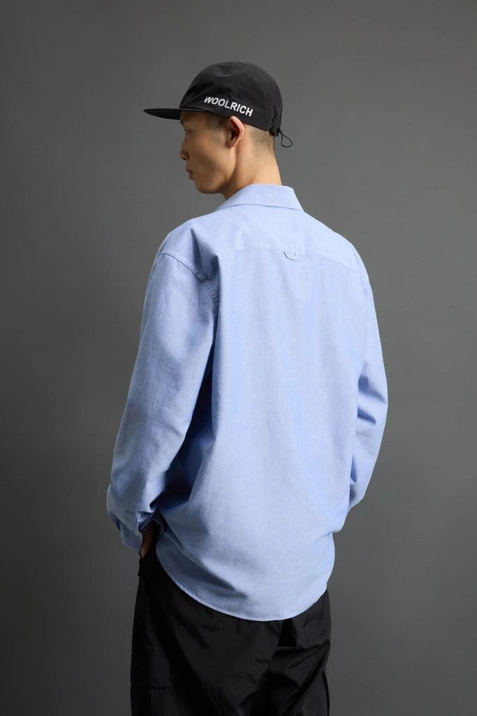 Woolrich Pure Cotton Oxford Shirt by Todd Snyder - Men - Blue 3