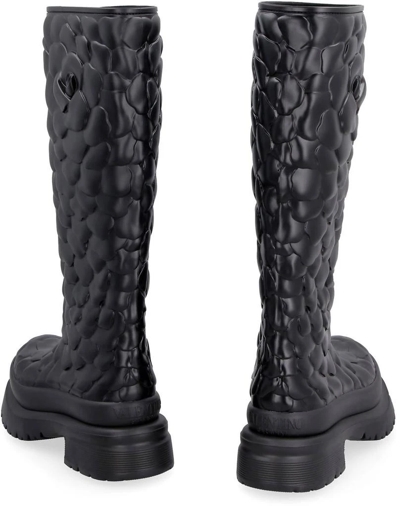 Valentino Valentino Garavani - Women's Atelier 03 Rose Rubber Boots 3