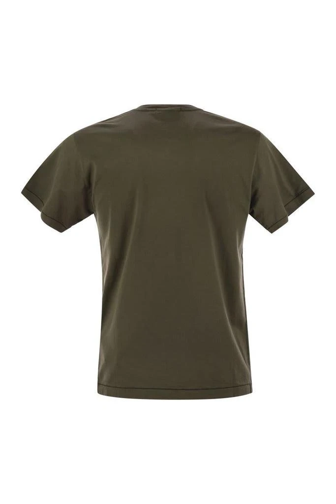 Stone Island Stone Island Short-Sleeved T-Shirt With Compass Logo Patch 2