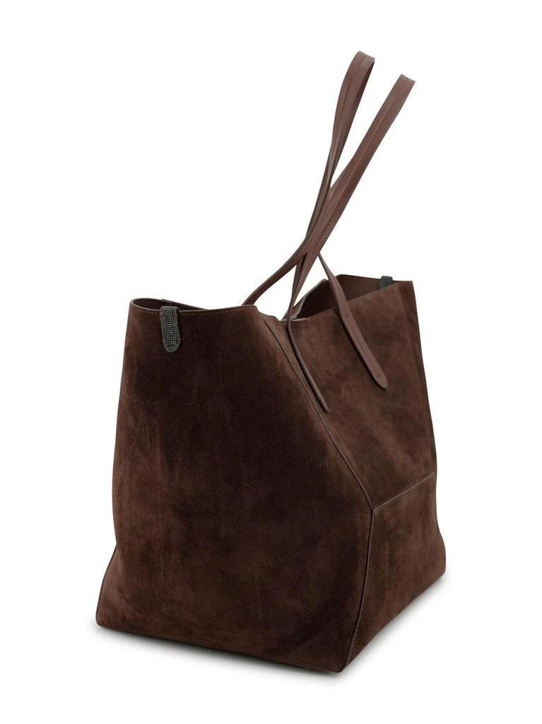 Brunello Cucinelli Brunello Cucinelli BC Duo Monili Embellished Tote Bag 2