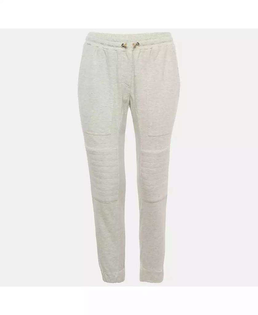 Pre-Owned Brunello Cucinelli Women's Melange Cotton Jersey Drawstring Sweatpants