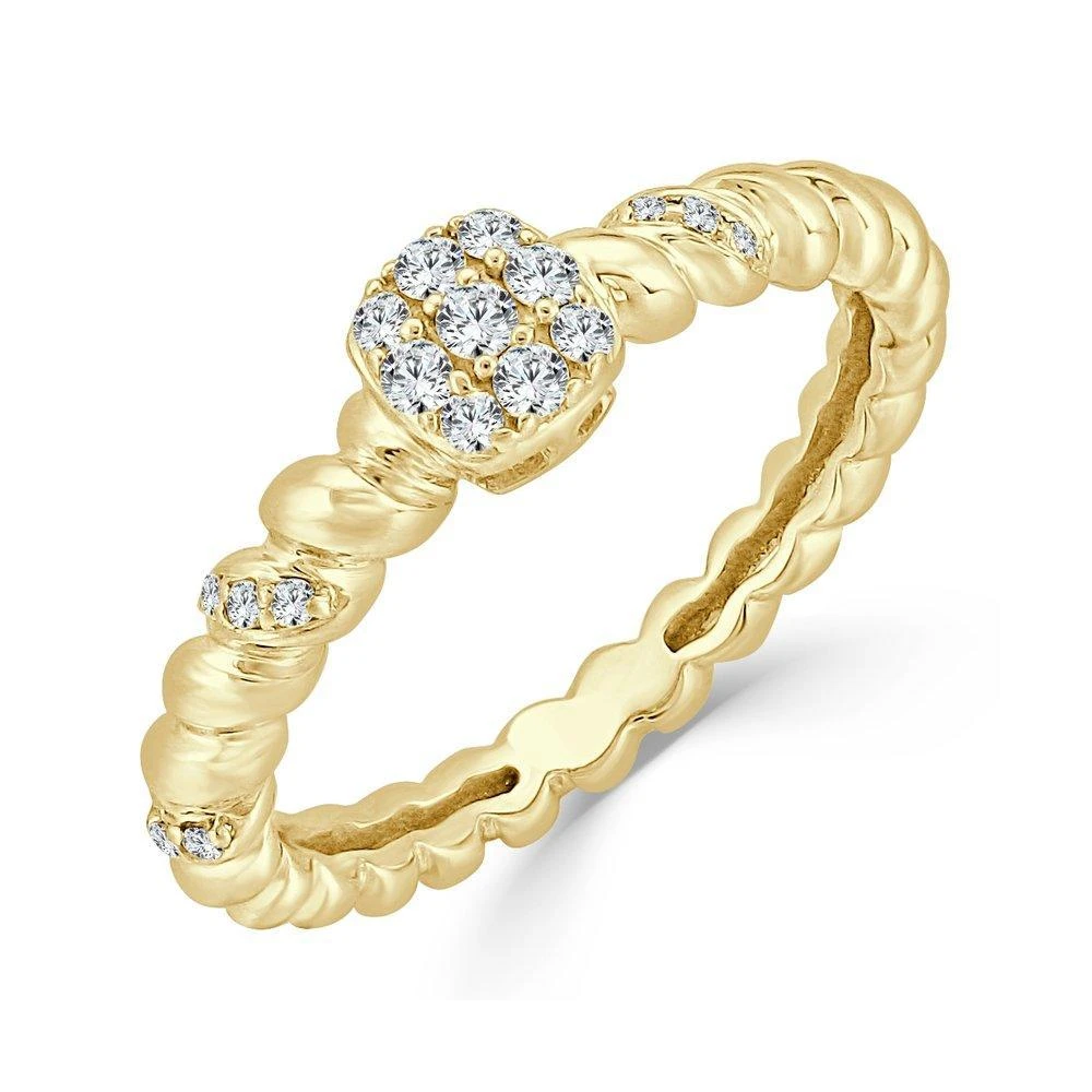Sabrina Designs 14k Gold & Diamond Ring 4