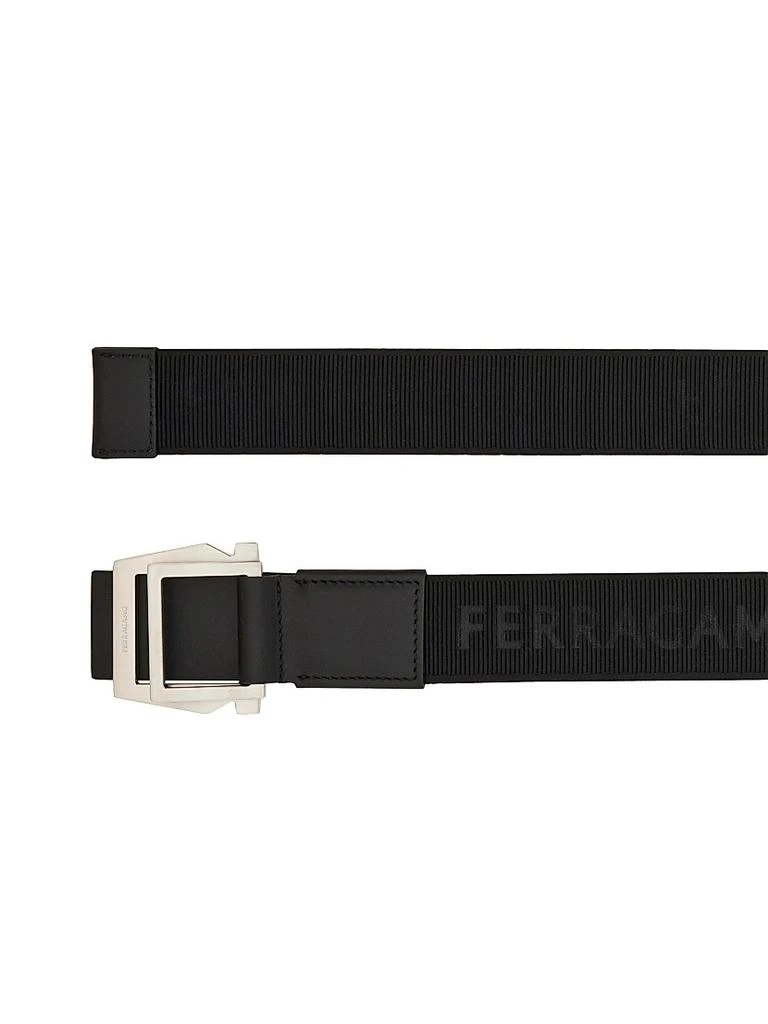 Salvatore Ferragamo Cut-to-Size Logo Grosgrain Belt 4
