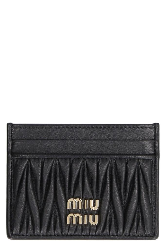 Miu Miu Miu Miu Quilted Leather Card Holder - Bags - Compare