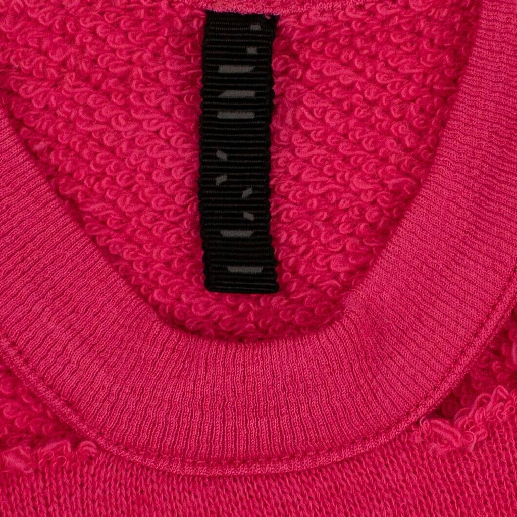 Unravel Project Crew Cut Out Sweashirt - Pink 5