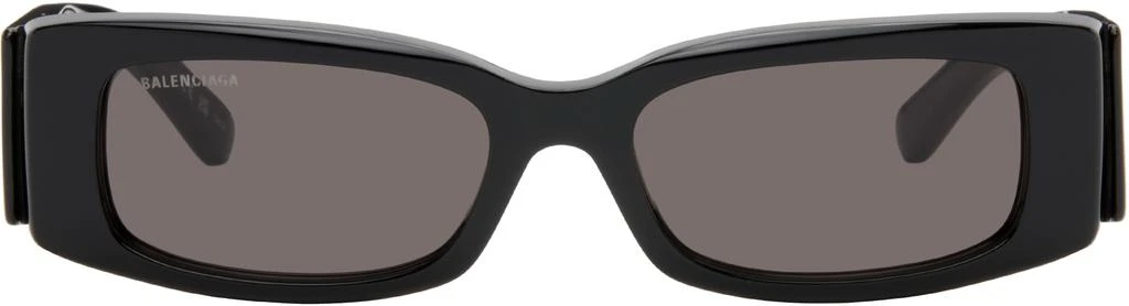 Black Rectangular Sunglasses
