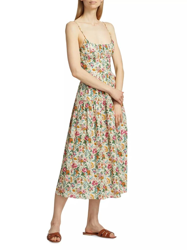 DÔEN Benoit Liberty-Print Dress 4