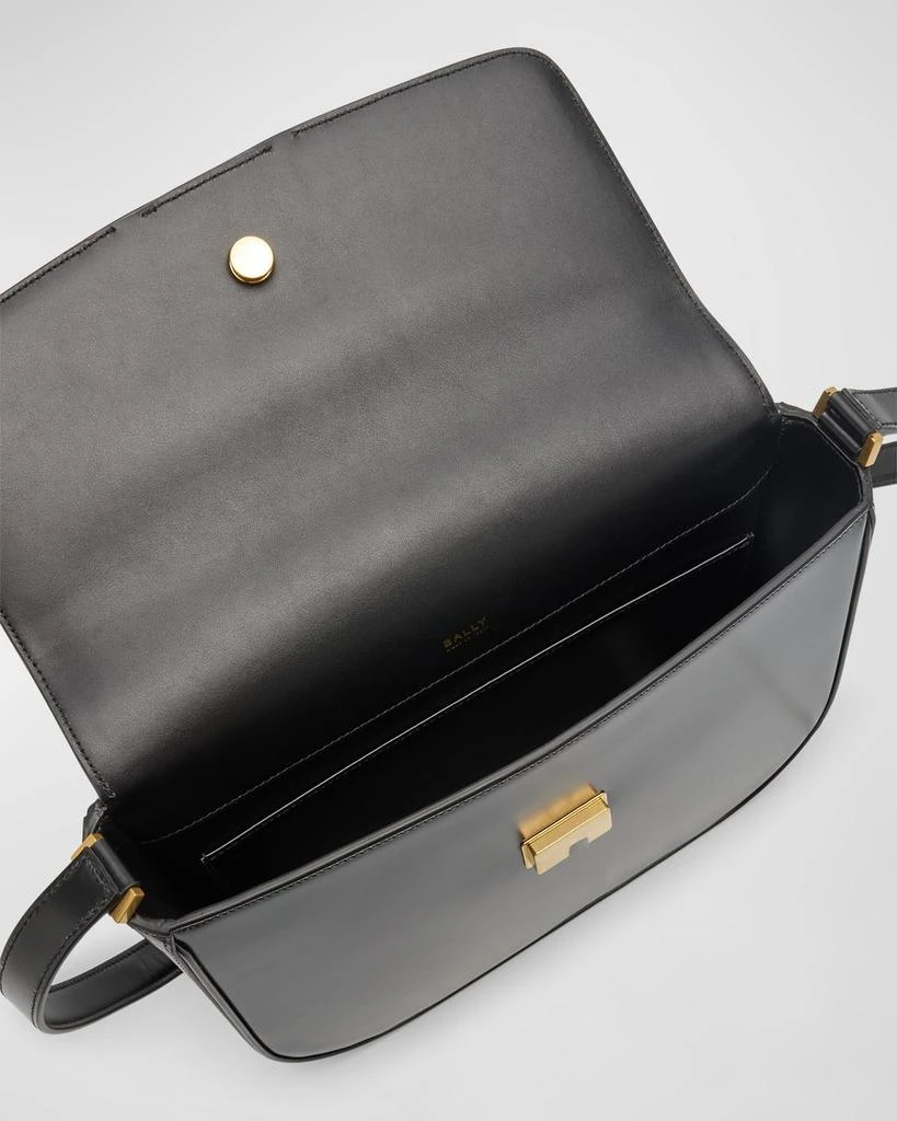 Bally Men's Deco Brushed Leather Crossbody Bag 4