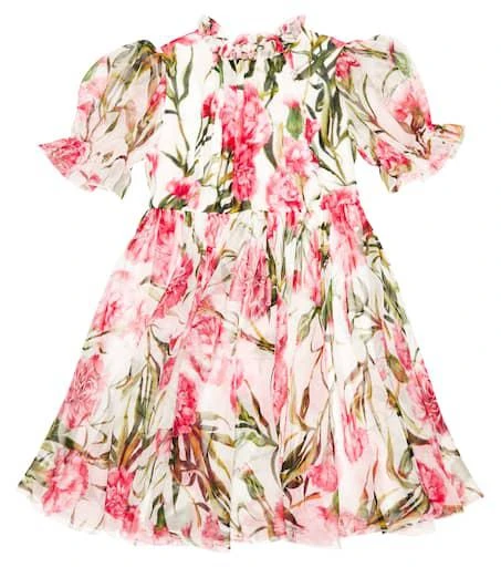 Dolce 
Gabbana Floral silk dress 1