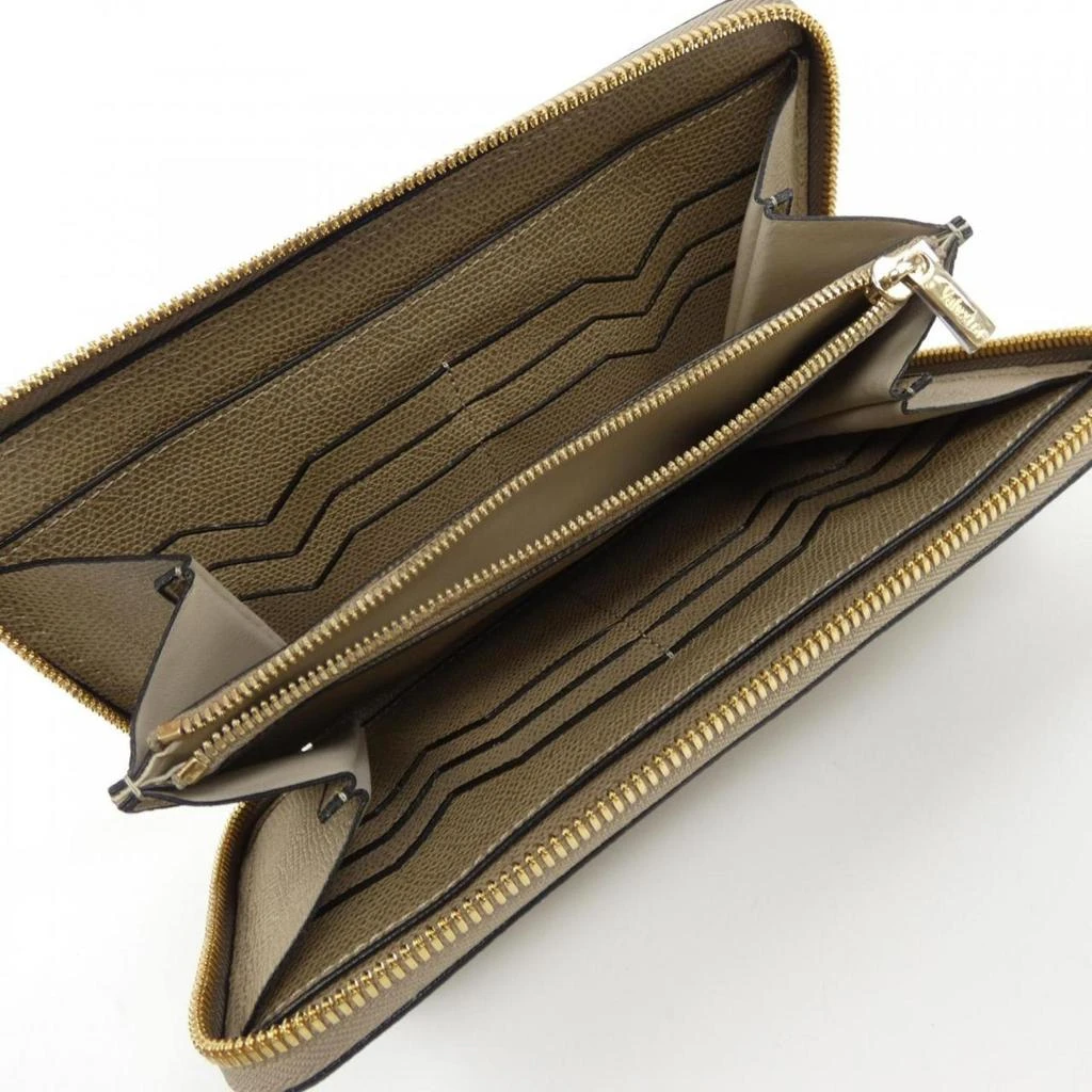 VALEXTRA Leather Long Wallet (Bi-Fold) (Pre-Owned) 5