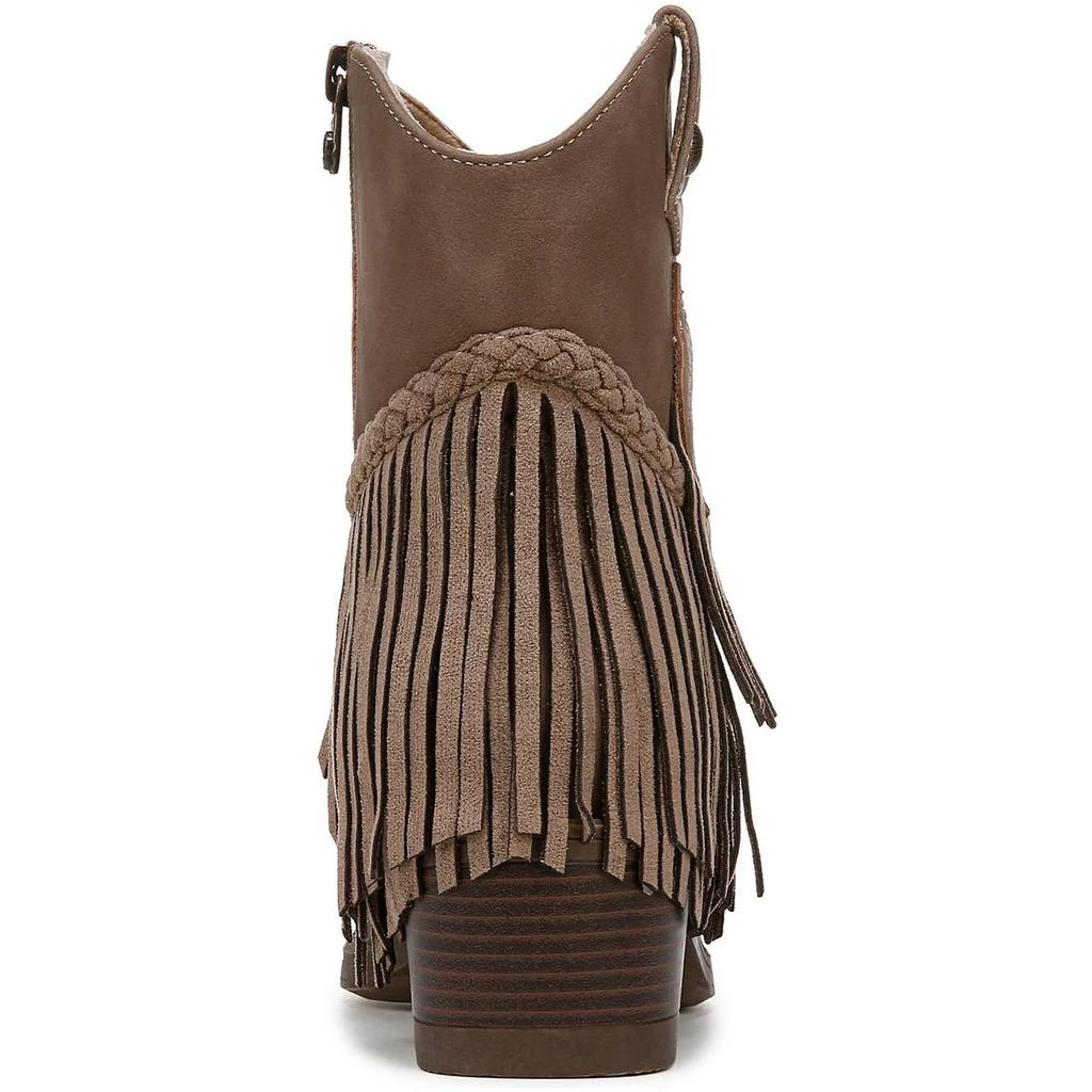 Blowfish Womens Tassel Man Made Mid-Calf Boots 3