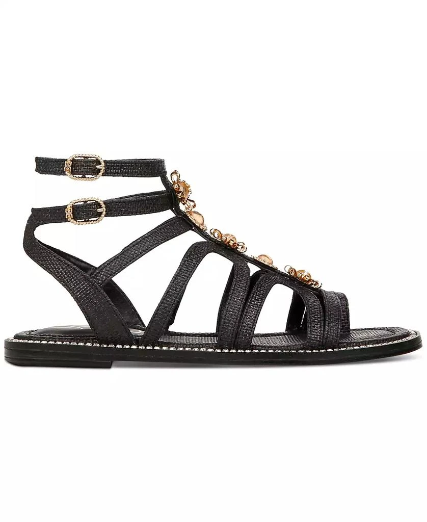 Sam Edelman Tianna Embellished Strappy Gladiator Flat Sandals 2