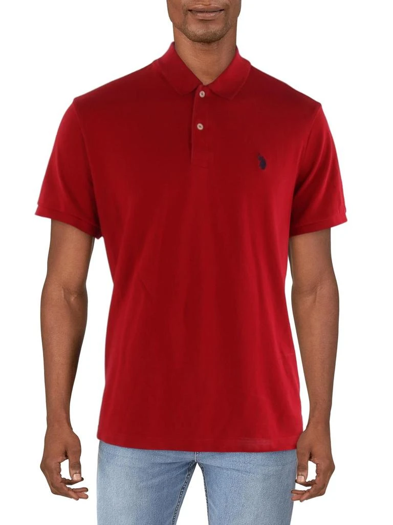 U.S. POLO ASSN. Mens Pique Short Sleeves Polo Shirt 5