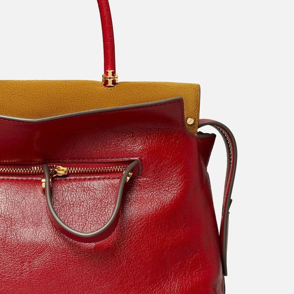 Tory Burch Tory Burch Mercer Textures Leather Satchel 3