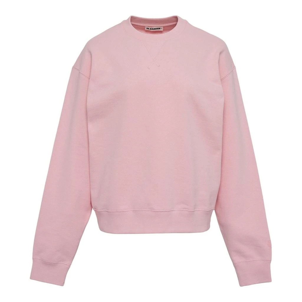 Jil Sander Jil Sander+ Long Sleeved Crewneck Sweatshirt from Cettire