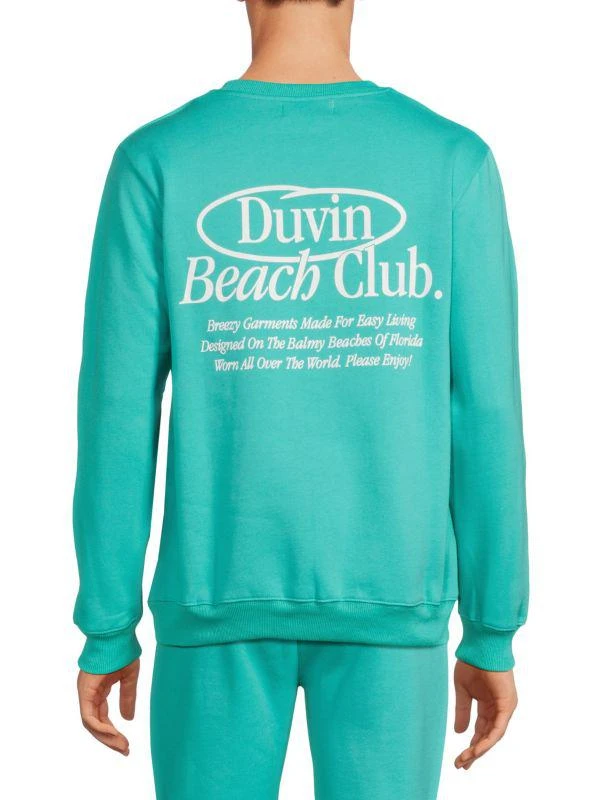 Duvin Members Only Logo Graphic Sweatshirt 2
