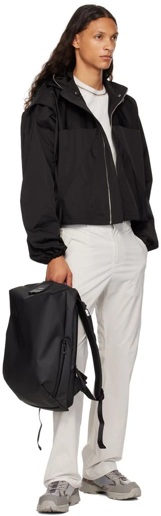 Côte & Ciel Black Saru Obsidian Backpack 4