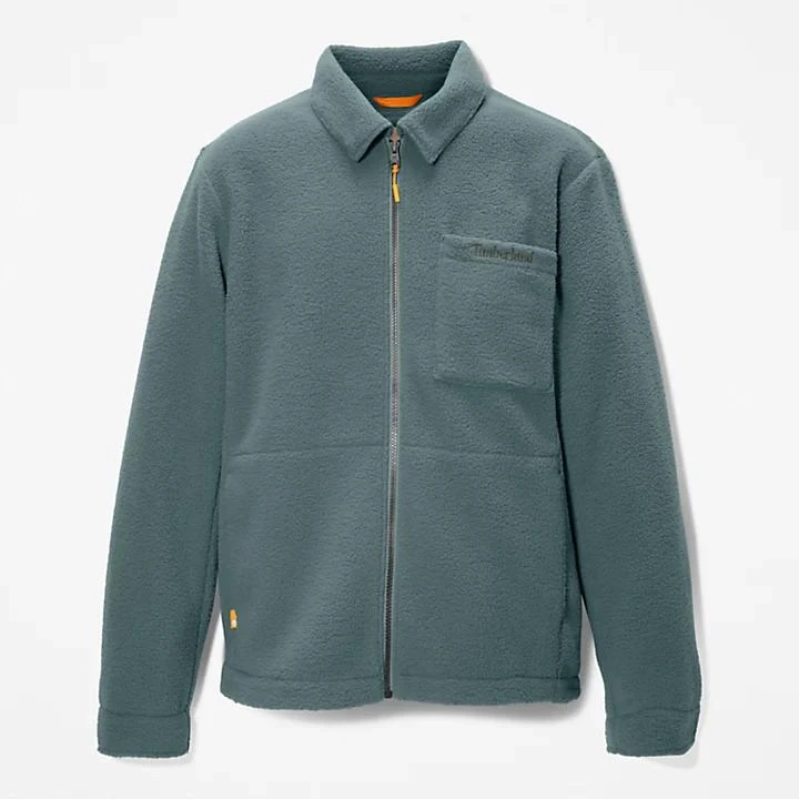 Timberland Fleece Overshirt for Men in Green 6
