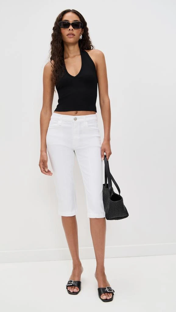 Rag 
Bone Flexi Kit Mid-Rise Capri Shorts 1