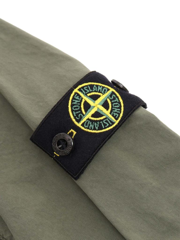 Stone Island Junior Long Sleeved Compass Patch Jacket – On Sale