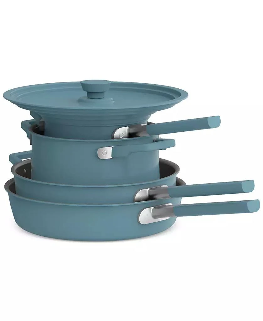 Bella 9-Piece Store More Nonstick Ceramic Cookware Set 4