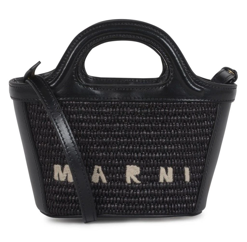Marni Marni Tropicalia Interwoven Micro Tote Bag 1