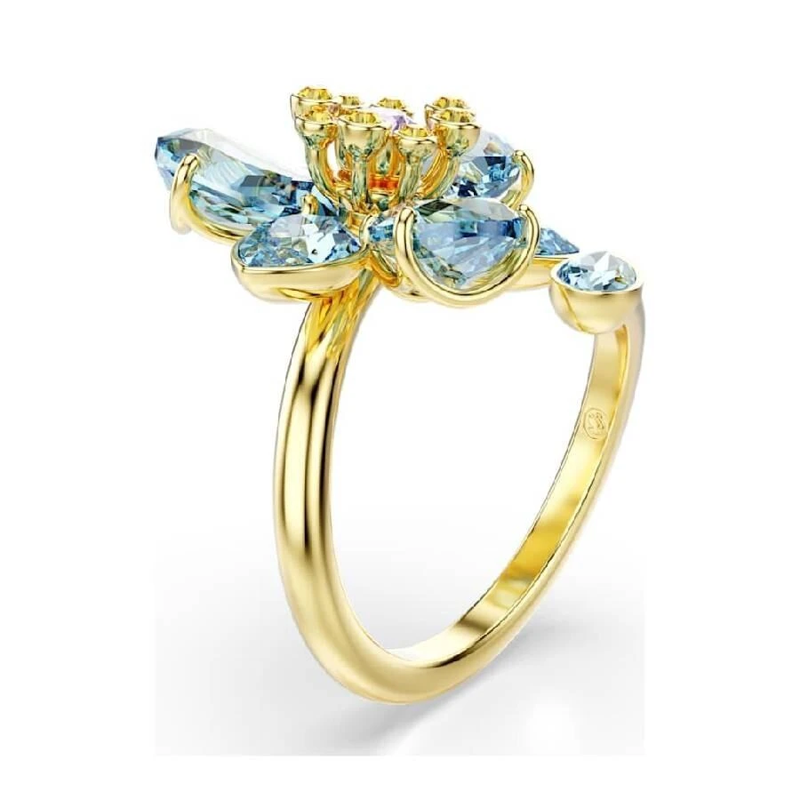 Swarovski Idyllia Mixed Cuts Flower Open Ring 2